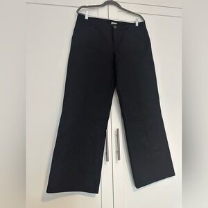 Stefanel black chino pants size 12
